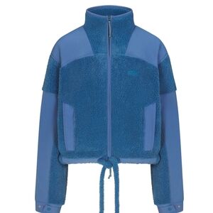 SKIMS Blue Teddy Jacket